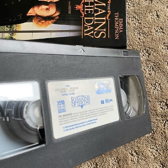 Vintage The Remains of the Day VHS Tape - Picture 10 of 11